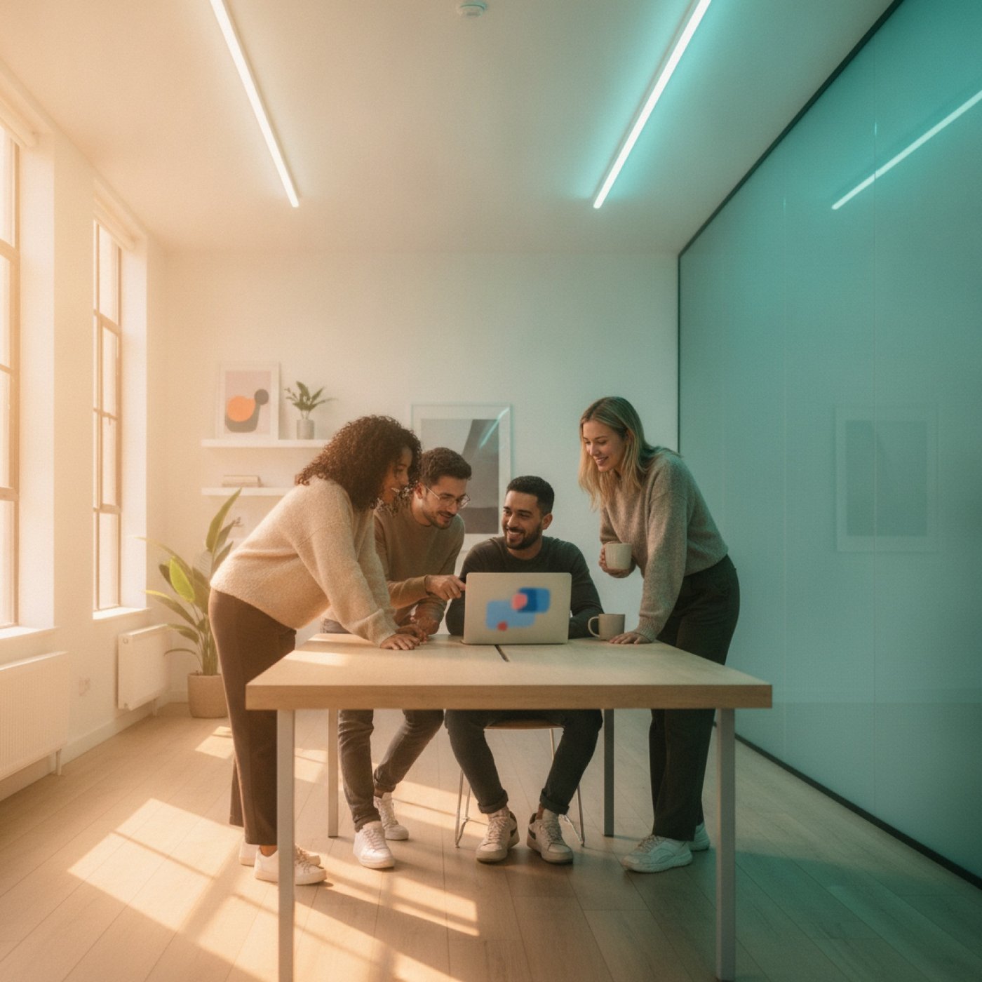 NeonLabs Interactive studio: connected tools for jobs, AI, gear and trading