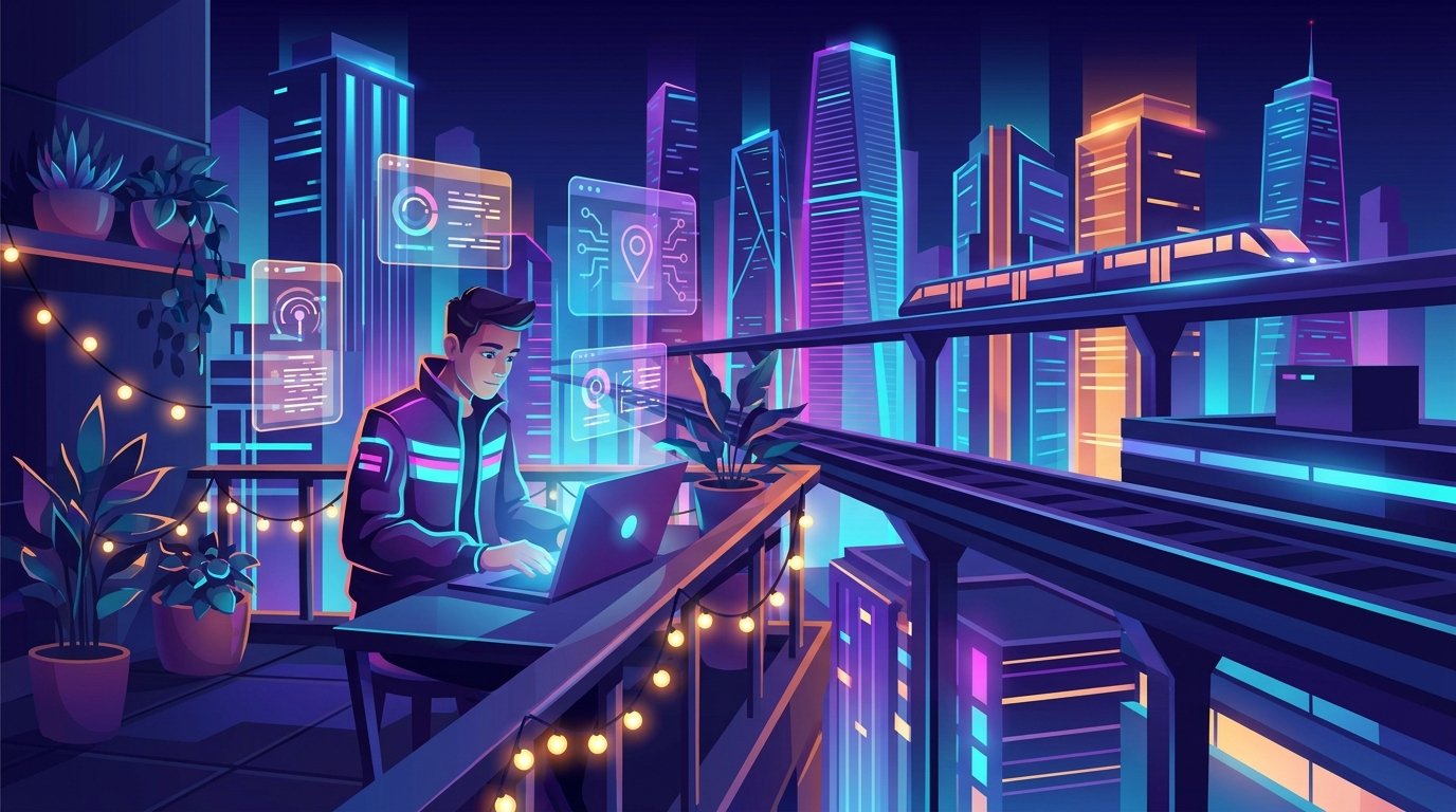 Remote AI trainer working from home in the Philippines