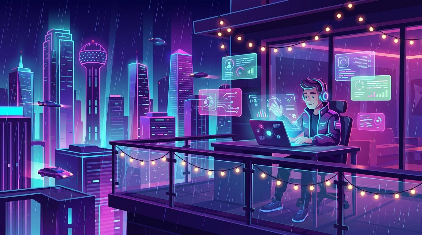 AI Jobs in Dallas illustration