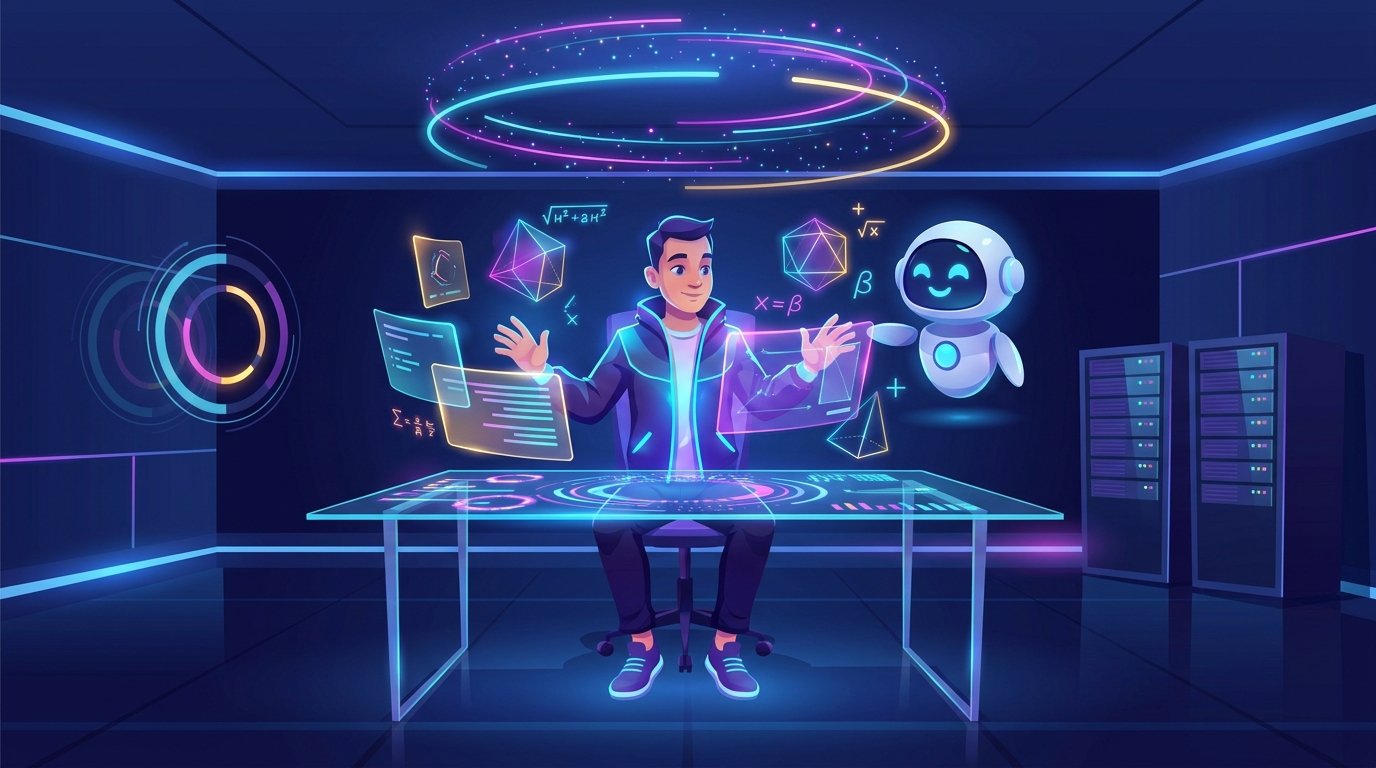 AI Math Jobs illustration