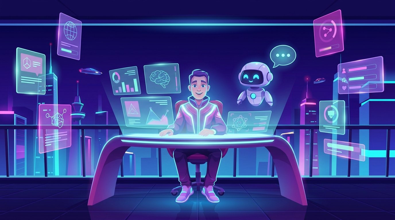 Person considering the long-term future of AI training work