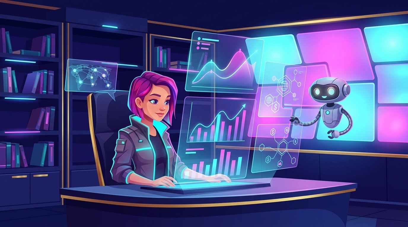 Economics AI Jobs illustration
