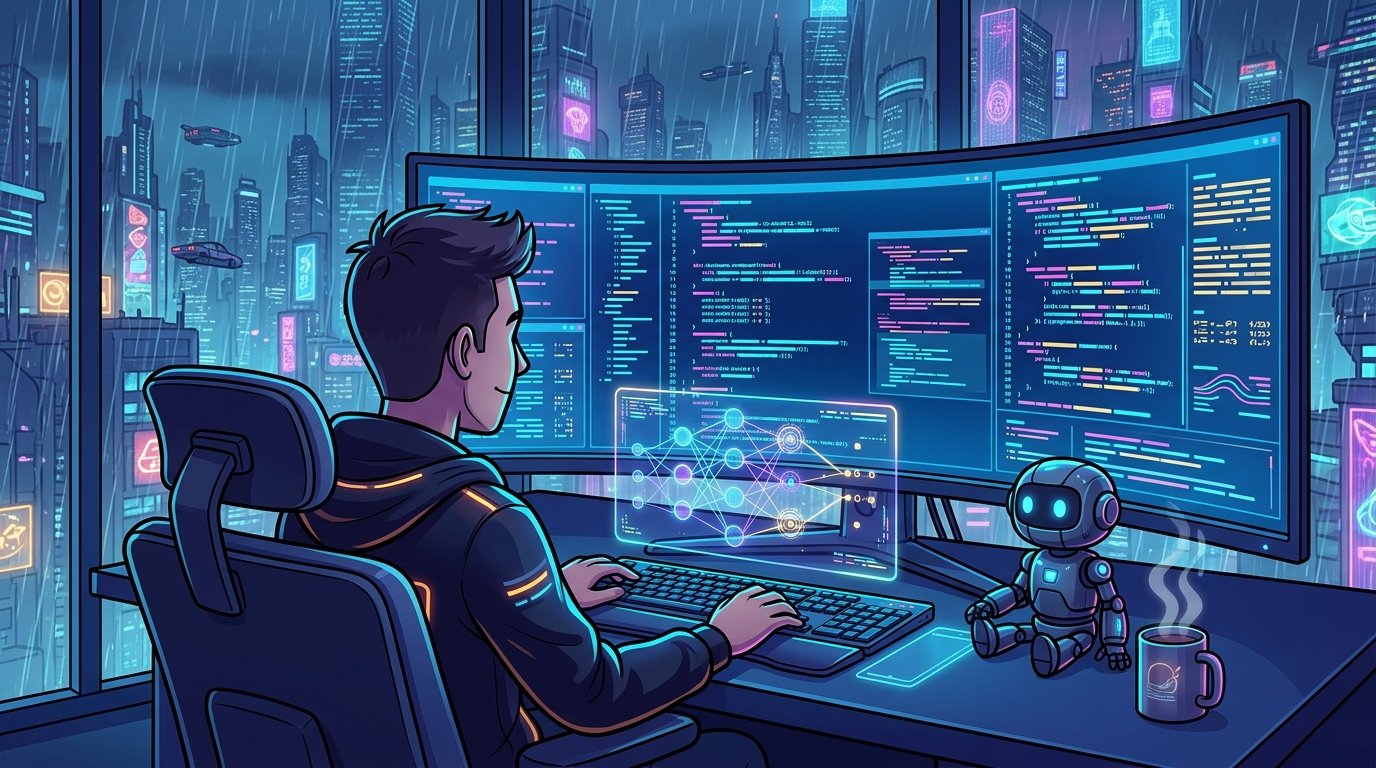 JavaScript AI Jobs illustration