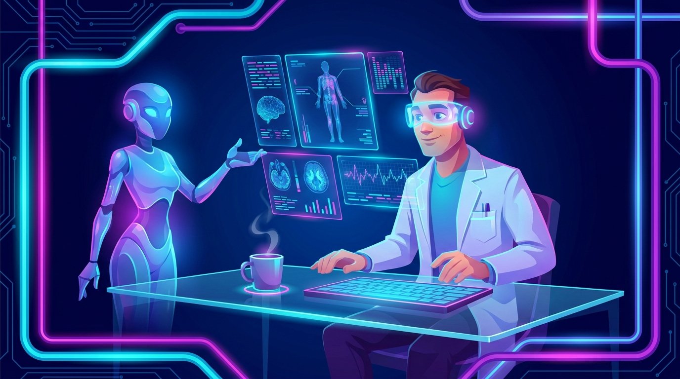 Medical AI Jobs illustration