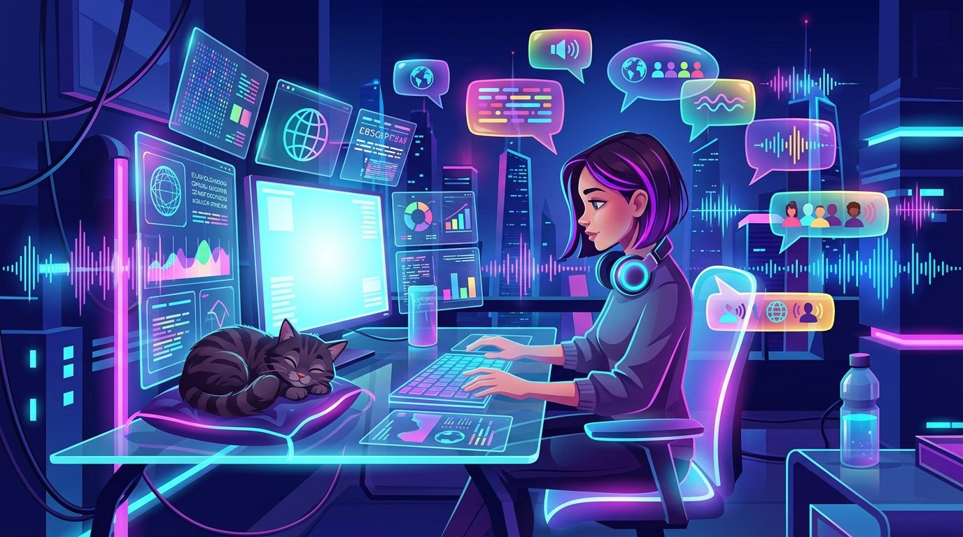 Multilingual AI Jobs illustration