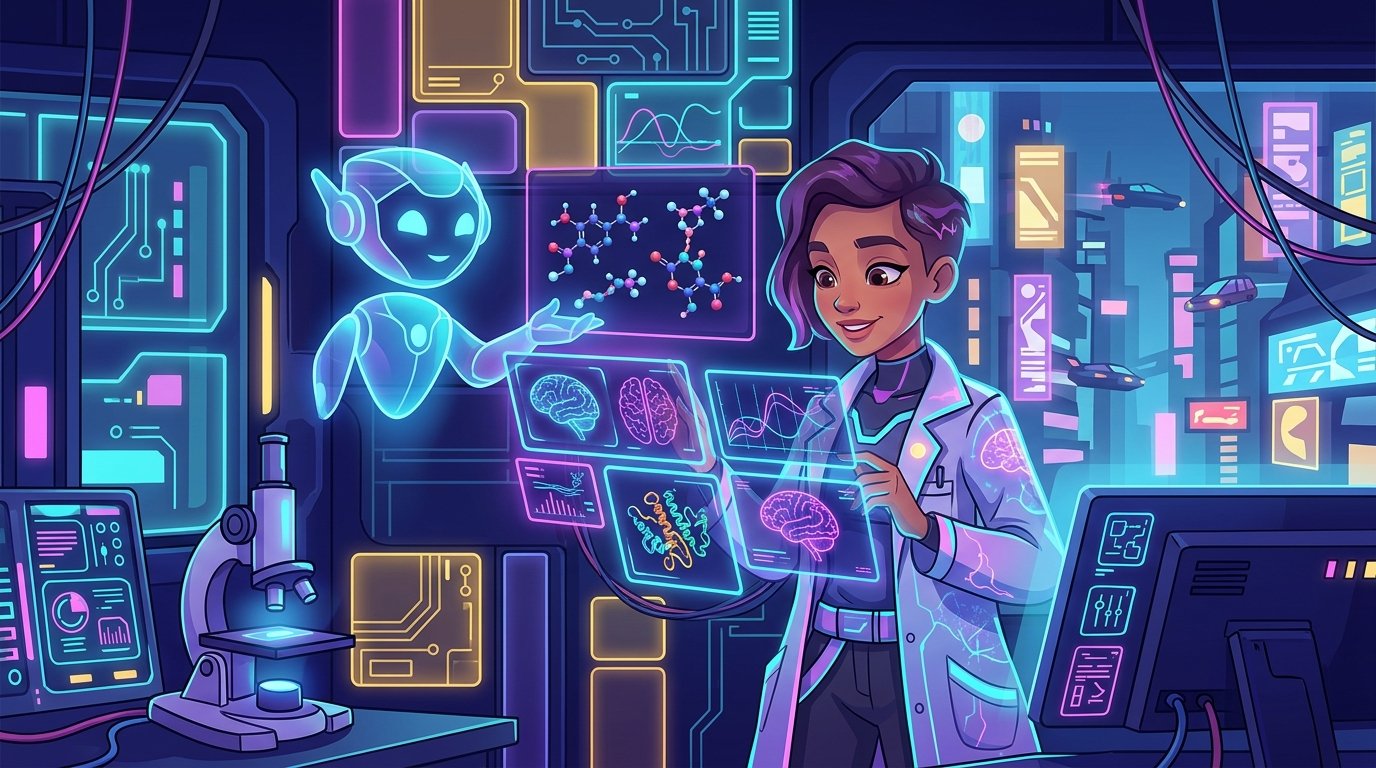 Neuroscientist AI Jobs illustration