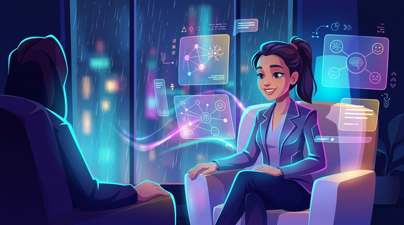 Psychology AI Jobs illustration