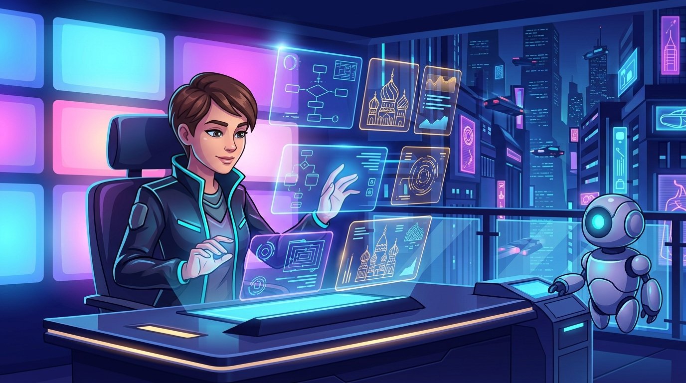 Russian AI Jobs illustration