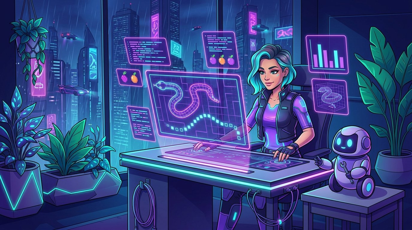 Snake Game illustration