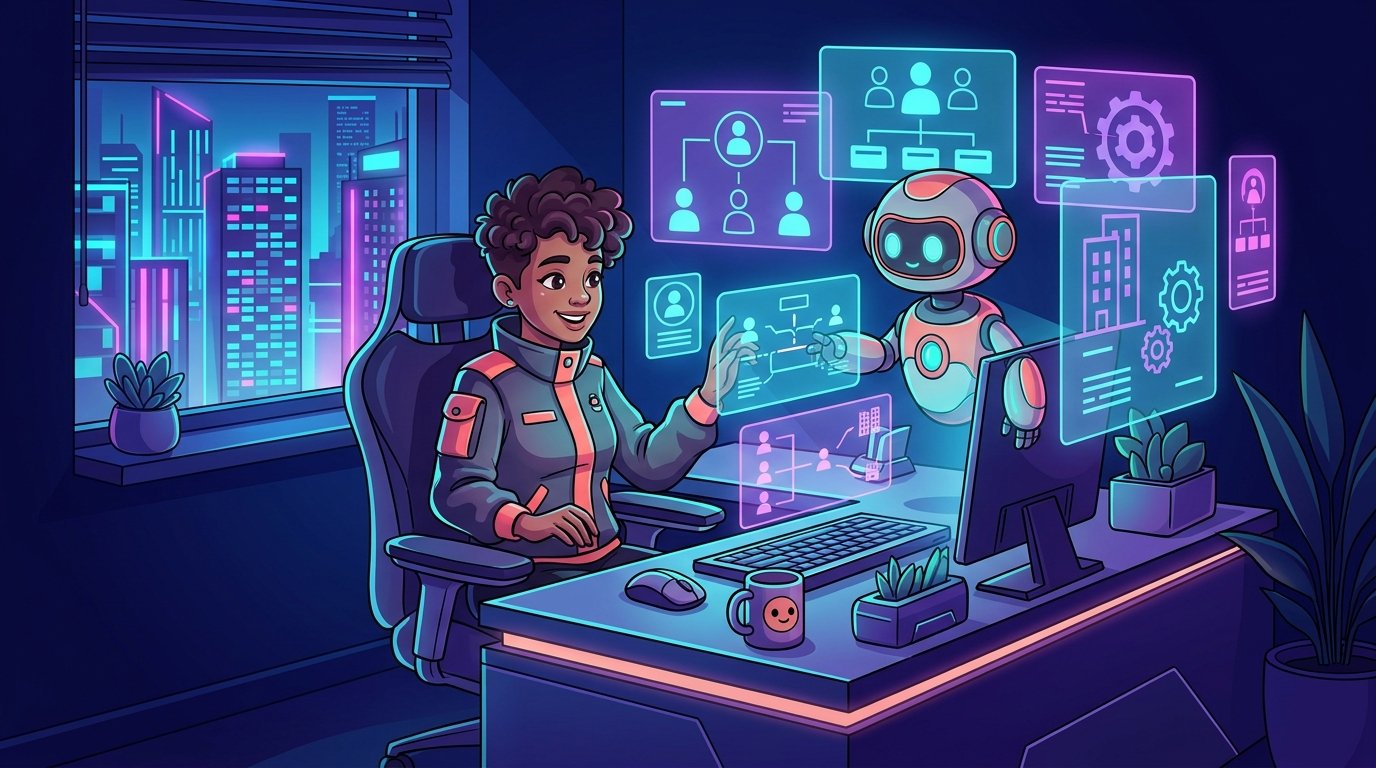 Social Worker AI Jobs illustration