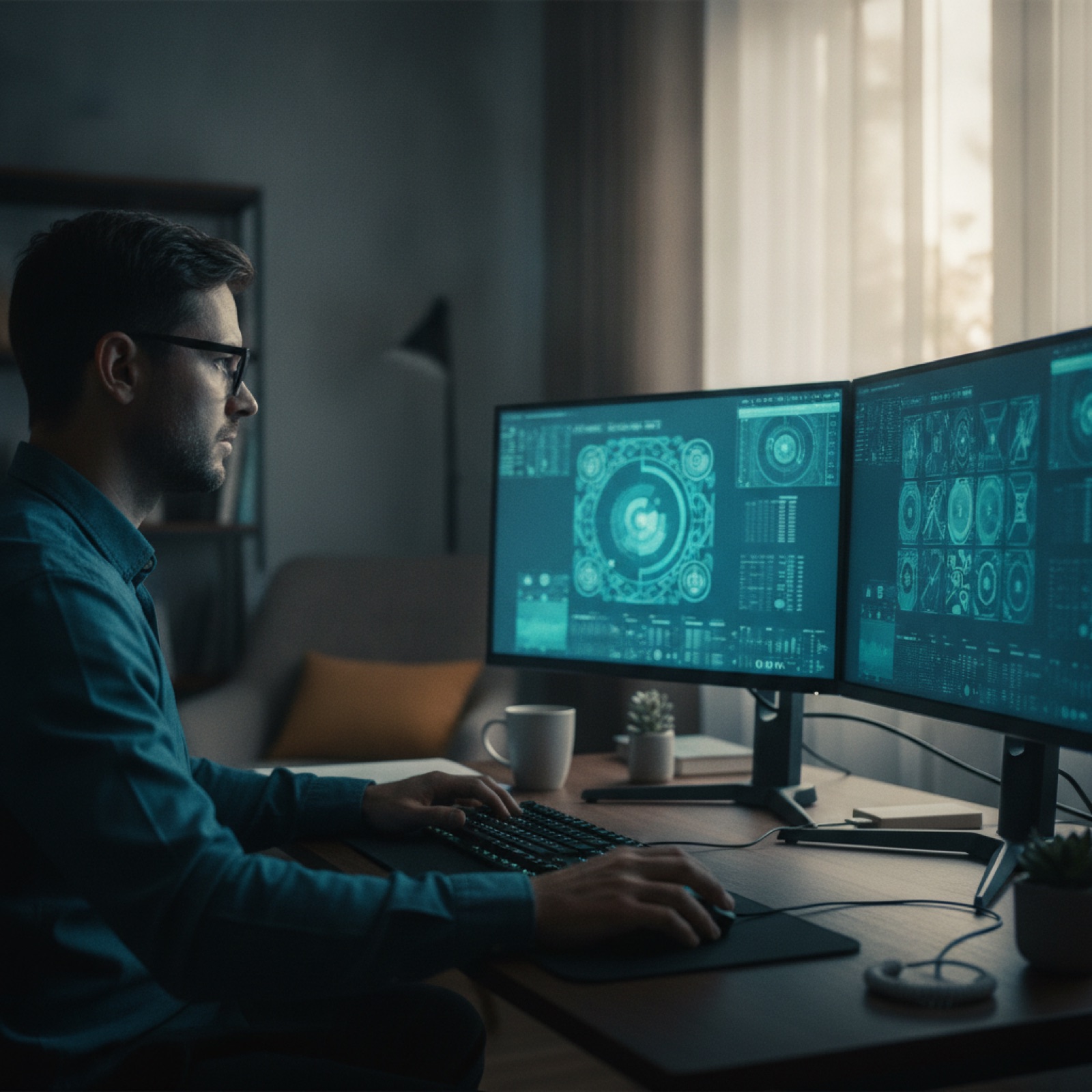 Security researcher red-teaming an AI system remotely
