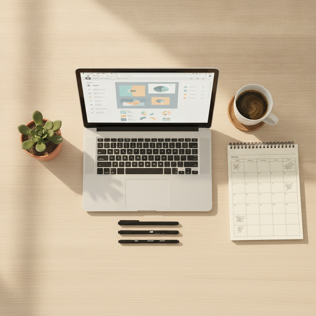 Remote worker planning a weekly income target from AI jobs at a home desk