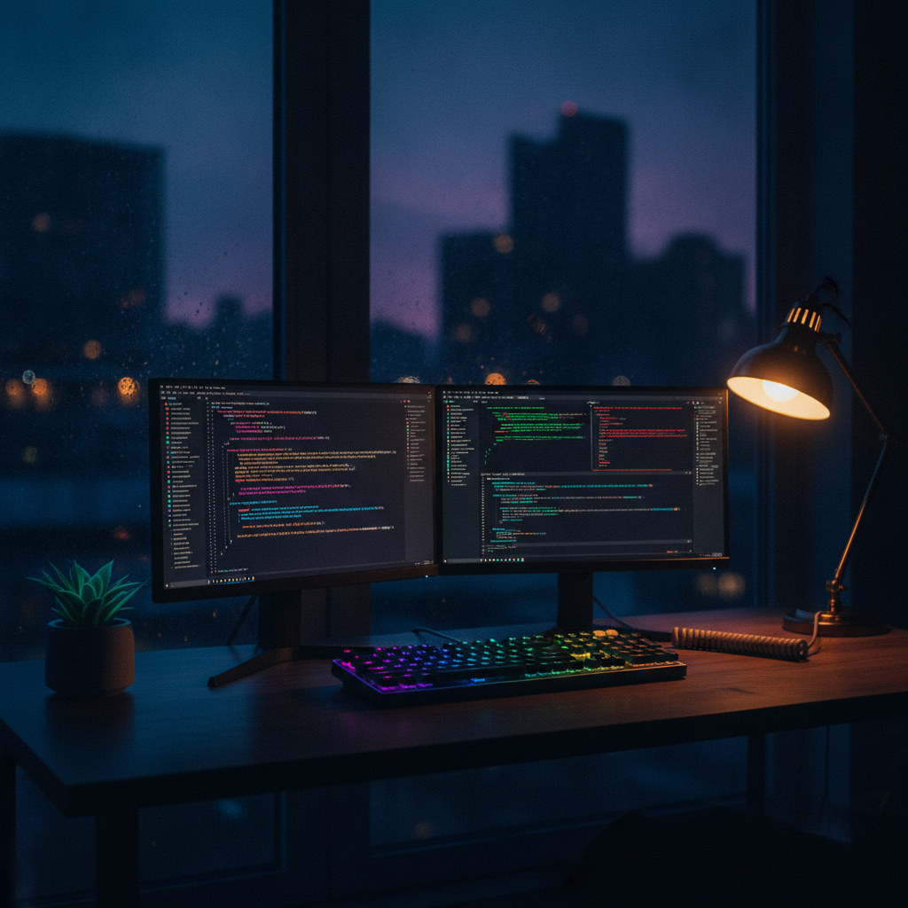 Developer comparing high-paying AI jobs on a laptop