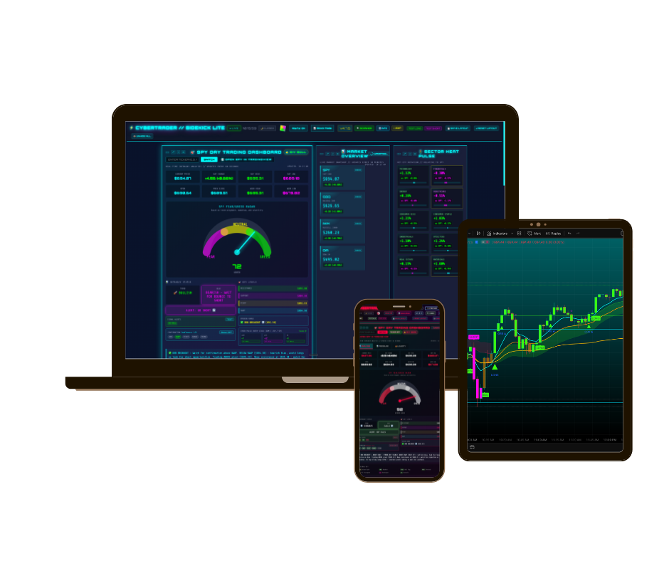 CYBERTRADER SIDEKICK ELITE Terminal - Mobile & Desktop
