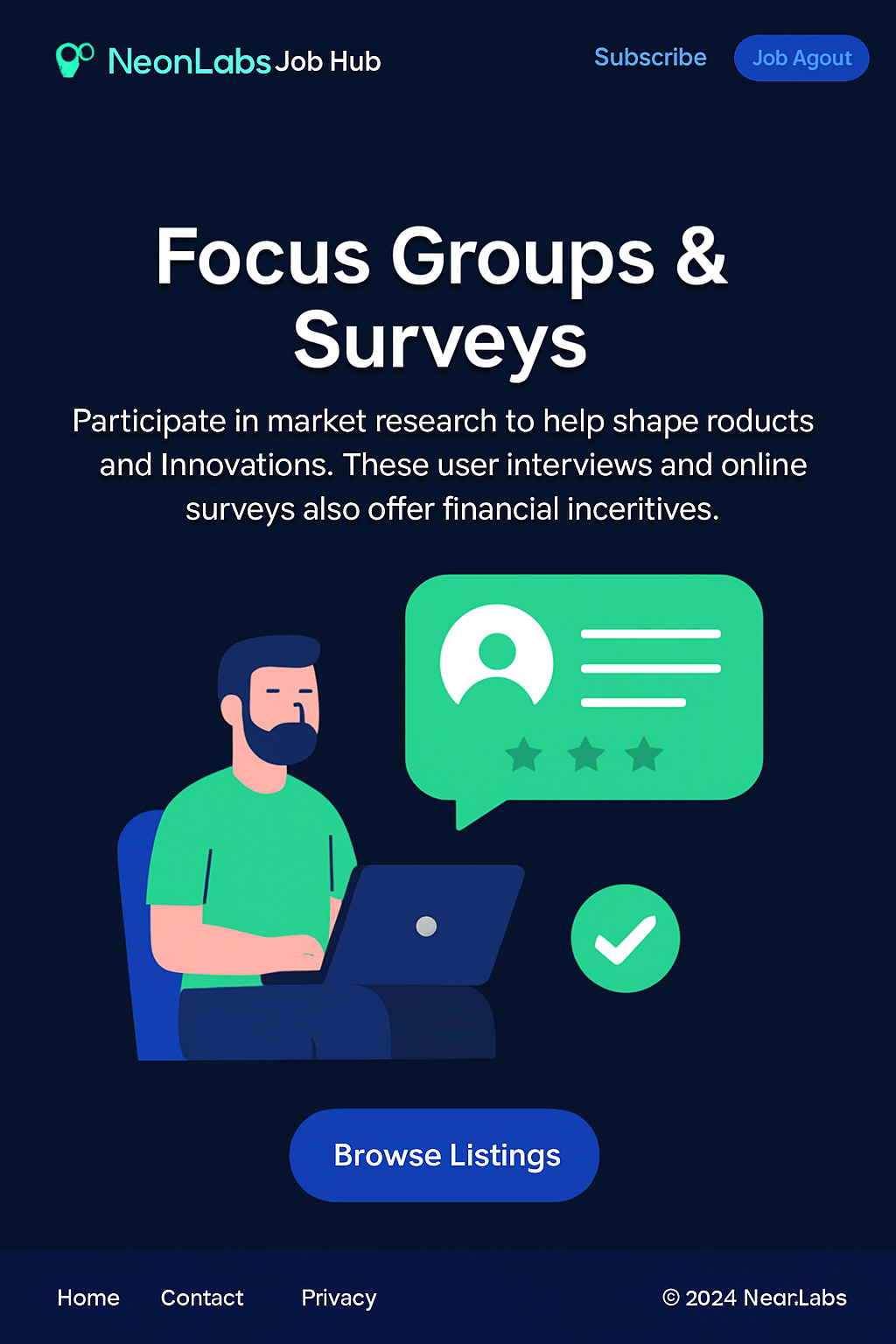 User interviews icon